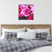 Impression de toile rose délicate (Insitu(Chambre))