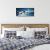 Impression de toile - Skyline de Dubaï sur une jou (Insitu(Chambre))