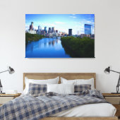 Impression de toile Skyline de Philadelphie (Insitu(Chambre))
