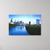 Impression de toile Skyline de Philadelphie (Recto)