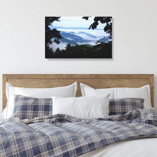 Impression de toile Smoky Mountains (Insitu(Chambre))