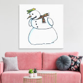 Impression de toile Snowman (Insitu(Salon))