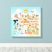 Impression de toile Socal (Insitu (Plancher de Bois))