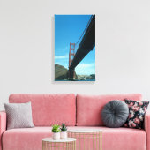 Impression de toile - Sous le pont Golden Gate (Insitu(Salon))
