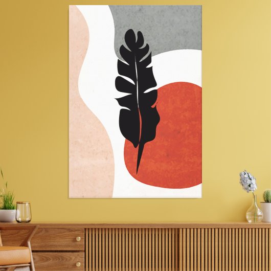 Impression de toile style art moderne (Insitu(Salon))