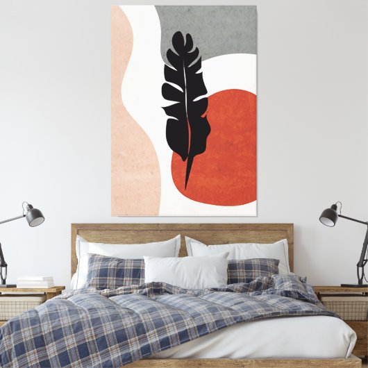 Impression de toile style art moderne (Insitu(Chambre))