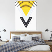Impression de toile style art moderne (Insitu(Chambre))