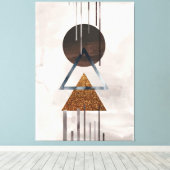 Impression de toile style art moderne (Insitu (Plancher de Bois))