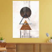 Impression de toile style art moderne (Insitu(Salon))