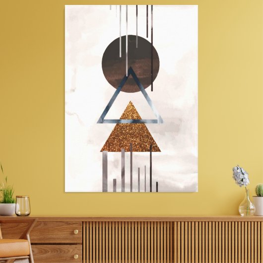 Impression de toile style art moderne (Insitu(Salon))