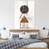 Impression de toile style art moderne (Insitu(Chambre))