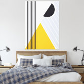 Impression de toile style art moderne (Insitu(Chambre))