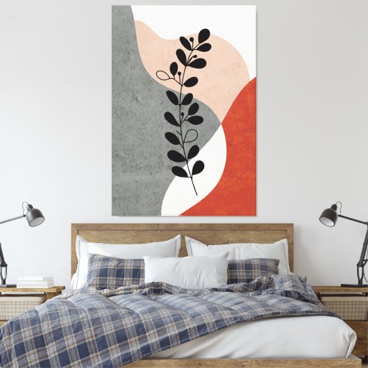 Impression de toile style art moderne (Insitu(Chambre))