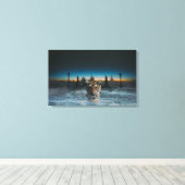 impression de toile tigrée (Insitu (Plancher de Bois))