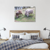 Impression de toile - Trois moutons (Insitu(Chambre))