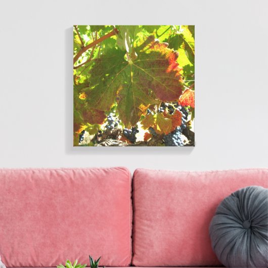 Impression de toile - Vignes (Insitu(Salon))