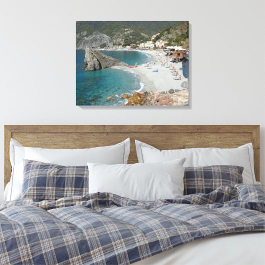 Impression de toile vue Cinqueterre Monterosso (Insitu(Chambre))