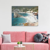 Impression de toile vue Cinqueterre Monterosso (Insitu(Salon))