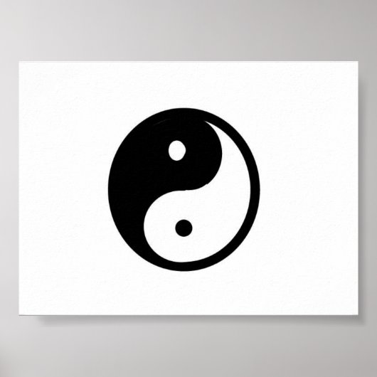 Impression de toile Yin/Yang (Devant)