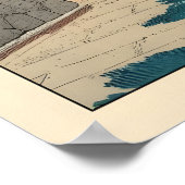 Impression de Torii de bord de mer dans le style d (Coin)