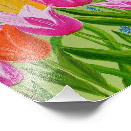Impression de tulipes (Coin)