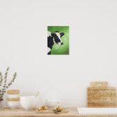 Impression de vache Holstein 11"x14" (Cuisine)