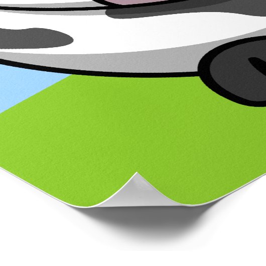 Impression de vache mignonne (Coin)