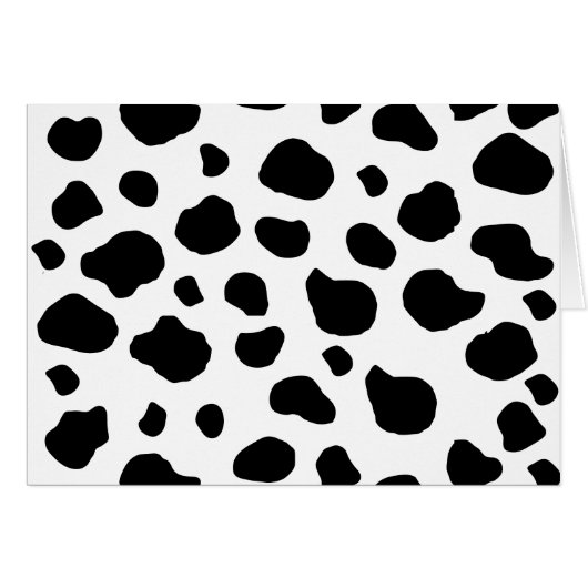 Impression De Vache, Motif De Vache, Spots De Vach (Devant horizontal)