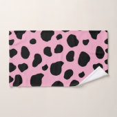 Impression de vache, Motif de vache, Spots de vach (Serviette à main)