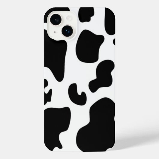 Impression de vache noire et blanche (Verso)