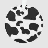 Impression de vache noire et blanche (devant)