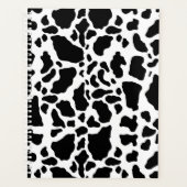 Impression de vache noire et blanche (Devant)