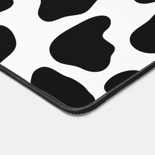 Impression de vache noire et blanche (Coin)