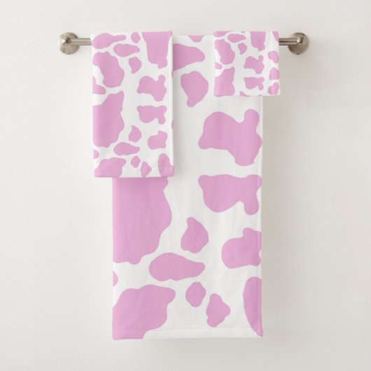 Impression de vache rose (En situation)