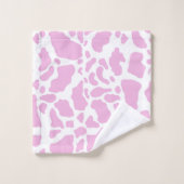 Impression de vache rose (Gant de toilette)