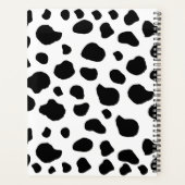 Impression De Vache, Spots De Vache, Noir Et Blanc (Dos)