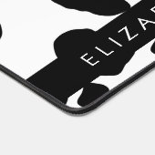 Impression De Vache, Spots De Vache, Noir Et Blanc (Coin)