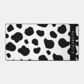 Impression De Vache, Spots De Vache, Noir Et Blanc (Recto)