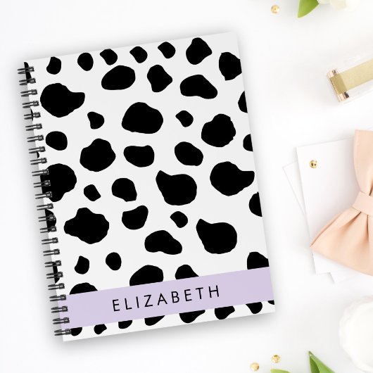 Impression De Vache, Spots De Vache, Noir Et Blanc