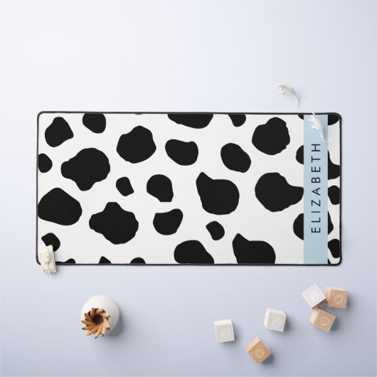 Impression De Vache, Spots De Vache, Noir Et Blanc (Tableau pour enfants)