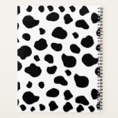 Impression De Vache, Spots De Vache, Noir Et Blanc (Dos)