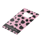 Impression De Vache, Spots De Vache, Vache Rose, V (Dos Angle)