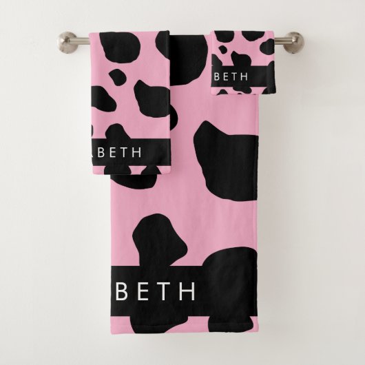 Impression De Vache, Spots De Vache, Vache Rose, V (En situation)