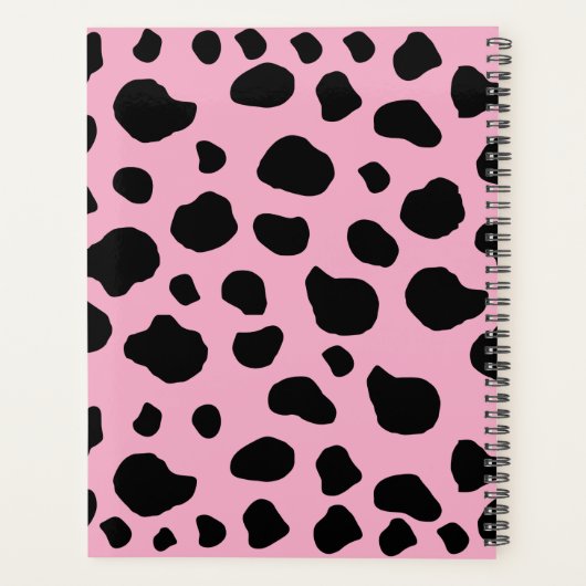 Impression De Vache, Spots De Vache, Vache Rose, V (Dos)