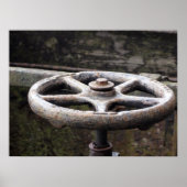 Impression de vannes rouillées (Devant)