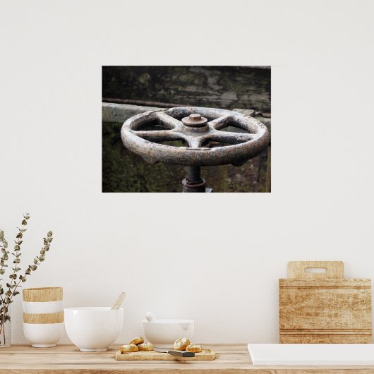 Impression de vannes rouillées (Cuisine)