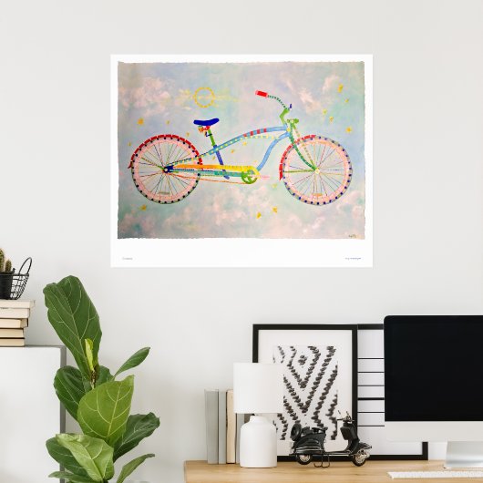 Impression de vélo Cruiser (Bureau à domicile)
