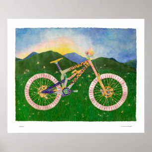 Impression de vélo de montagne Mariah