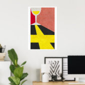 Impression de verre à vin de boîte d'allumettes vi (Bureau à domicile)