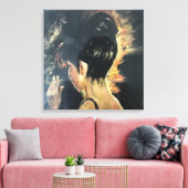 Impression de verre de toile de peinture à l'huile (Insitu(Salon))